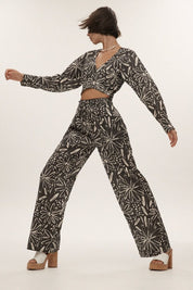 Monterey Pant Black Botanic