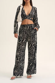 Monterey Pant Black Botanic