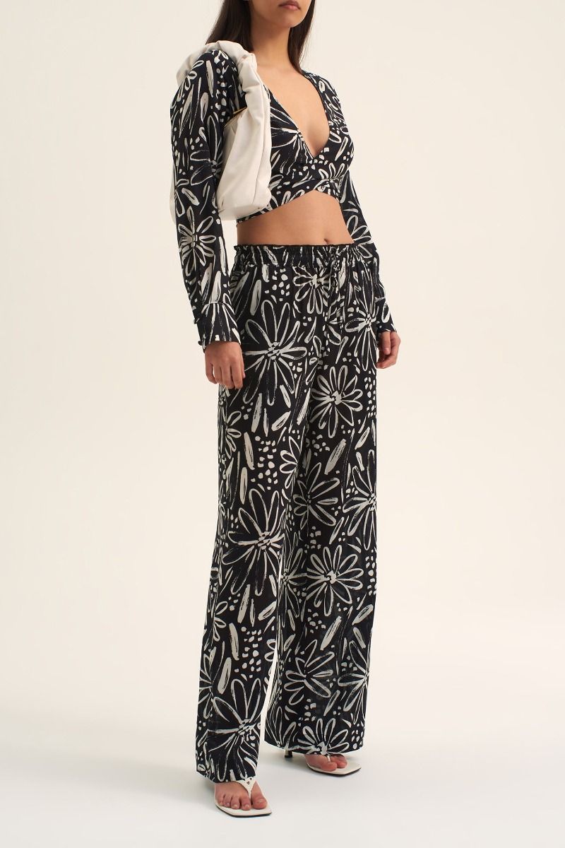Monterey Pant Black Botanic