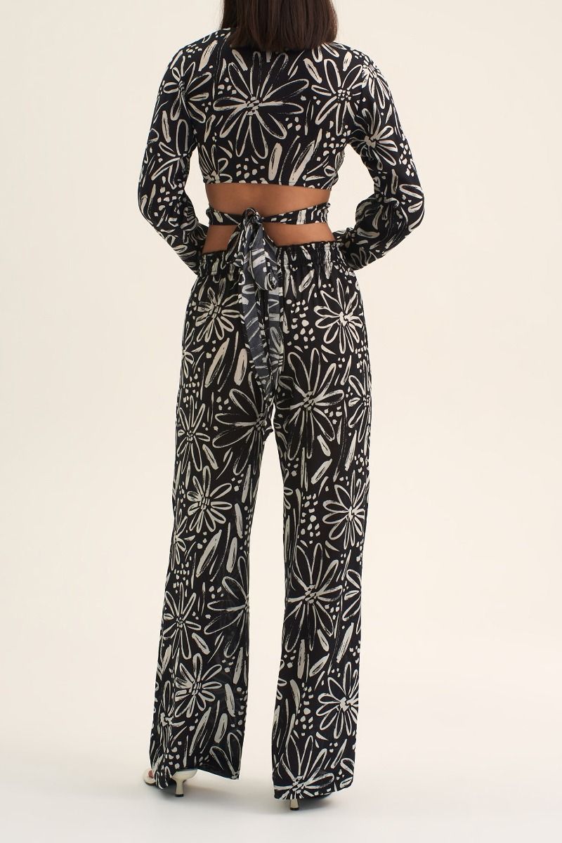 Monterey Pant Black Botanic