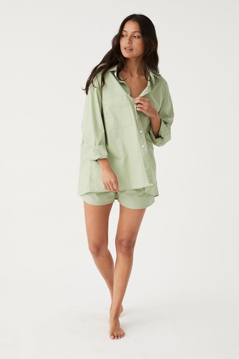 Dylan Long Sleeve Shirt - Sage