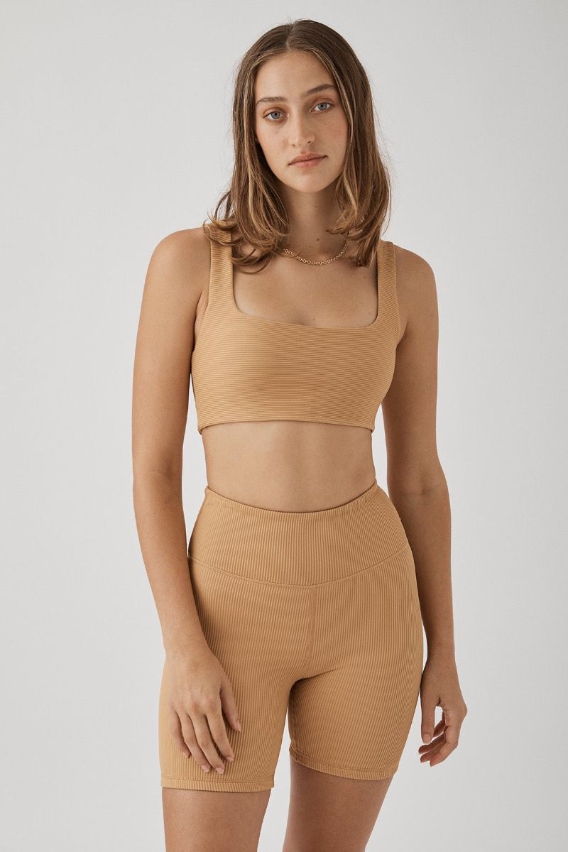 Eden Bike Shorts - Honey Mustard