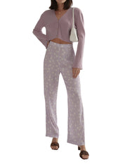 Maxine Pant Lilac Daisy