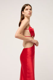 All The Lovers Maxi Dress - Red