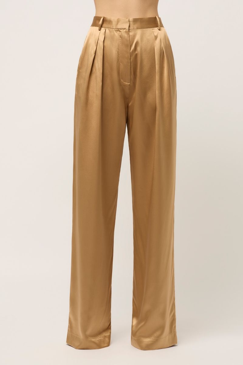 Relaxed Boy Pant - Gold