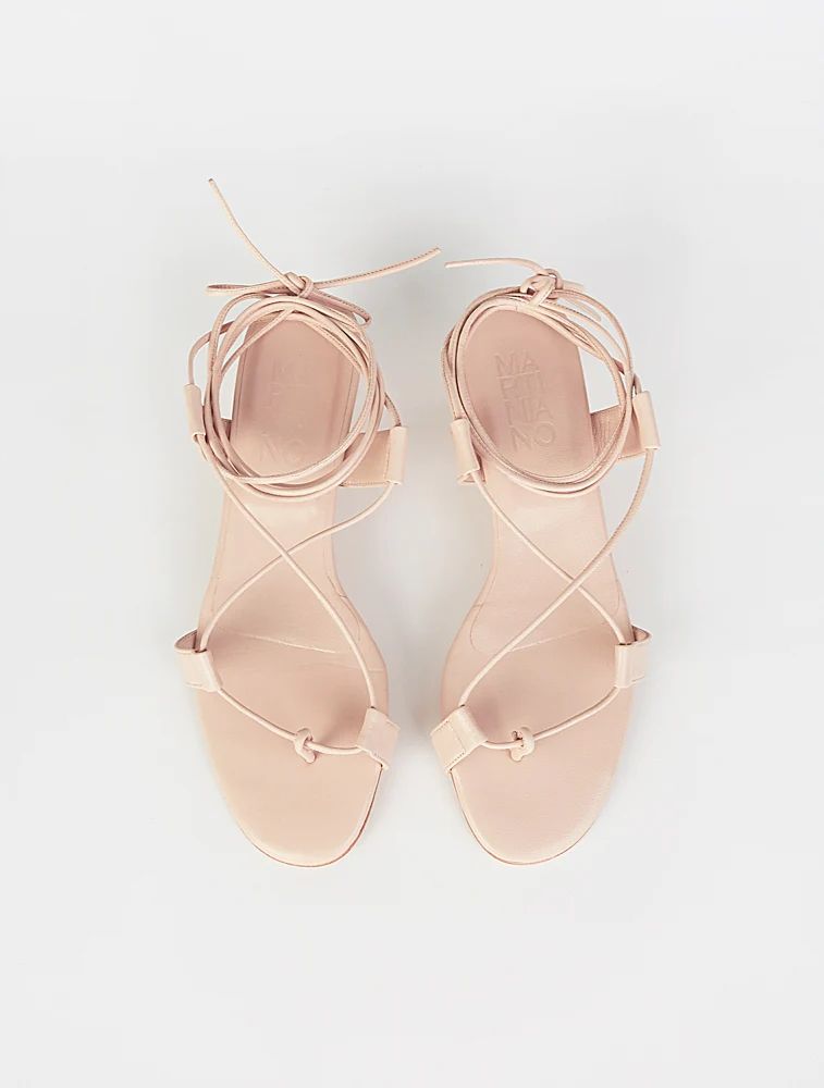 Pavone Heeled Sandal - Blush