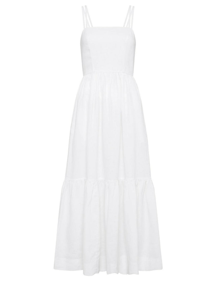 ELKIE DRESS - IVORY