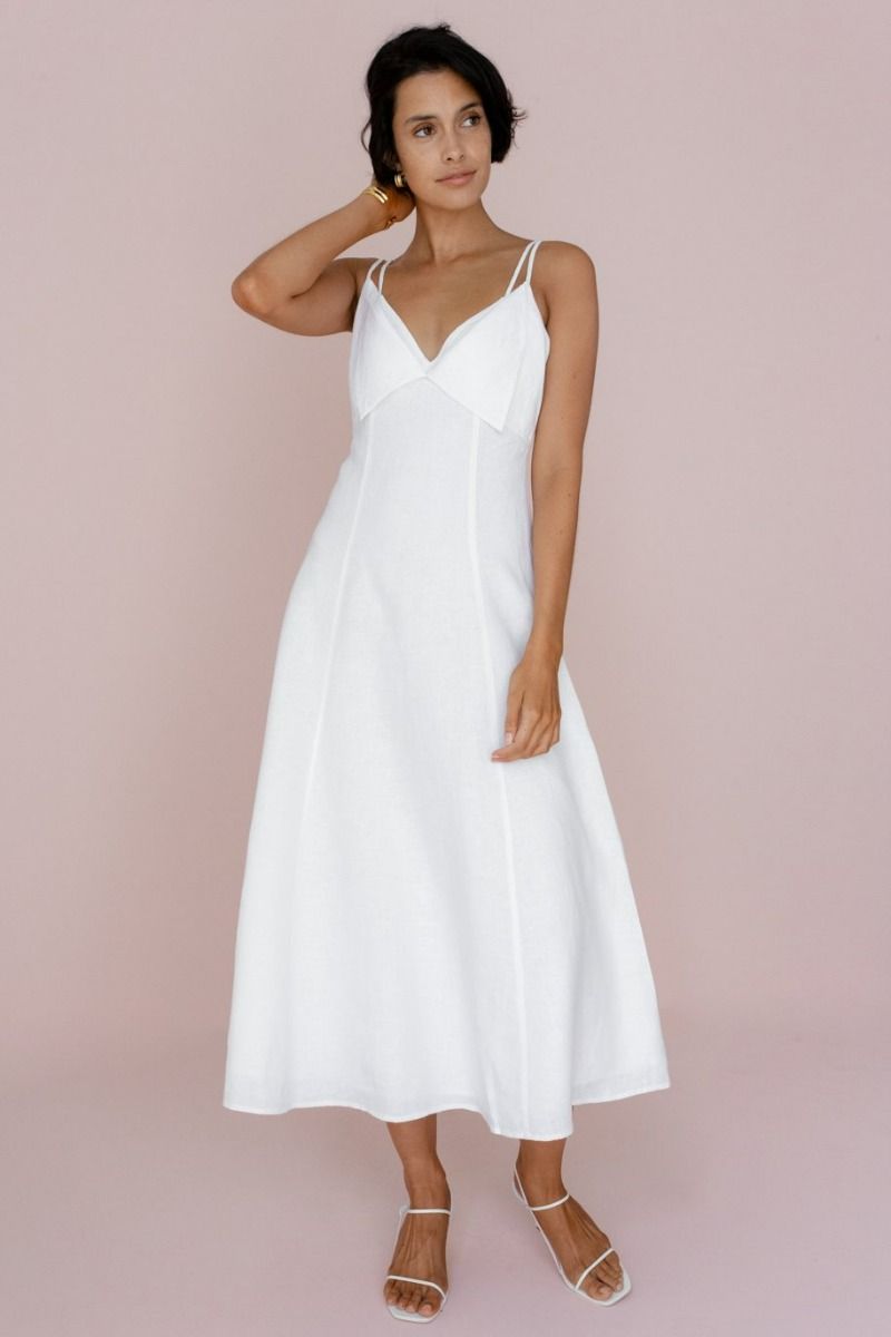 SCARLETT DRESS - IVORY