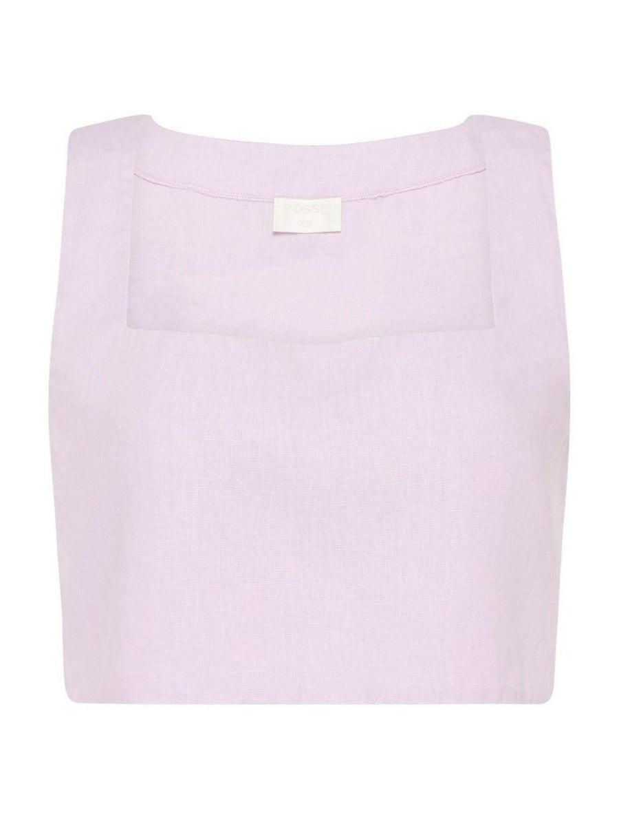 ALICE CROP TOP - LILAC