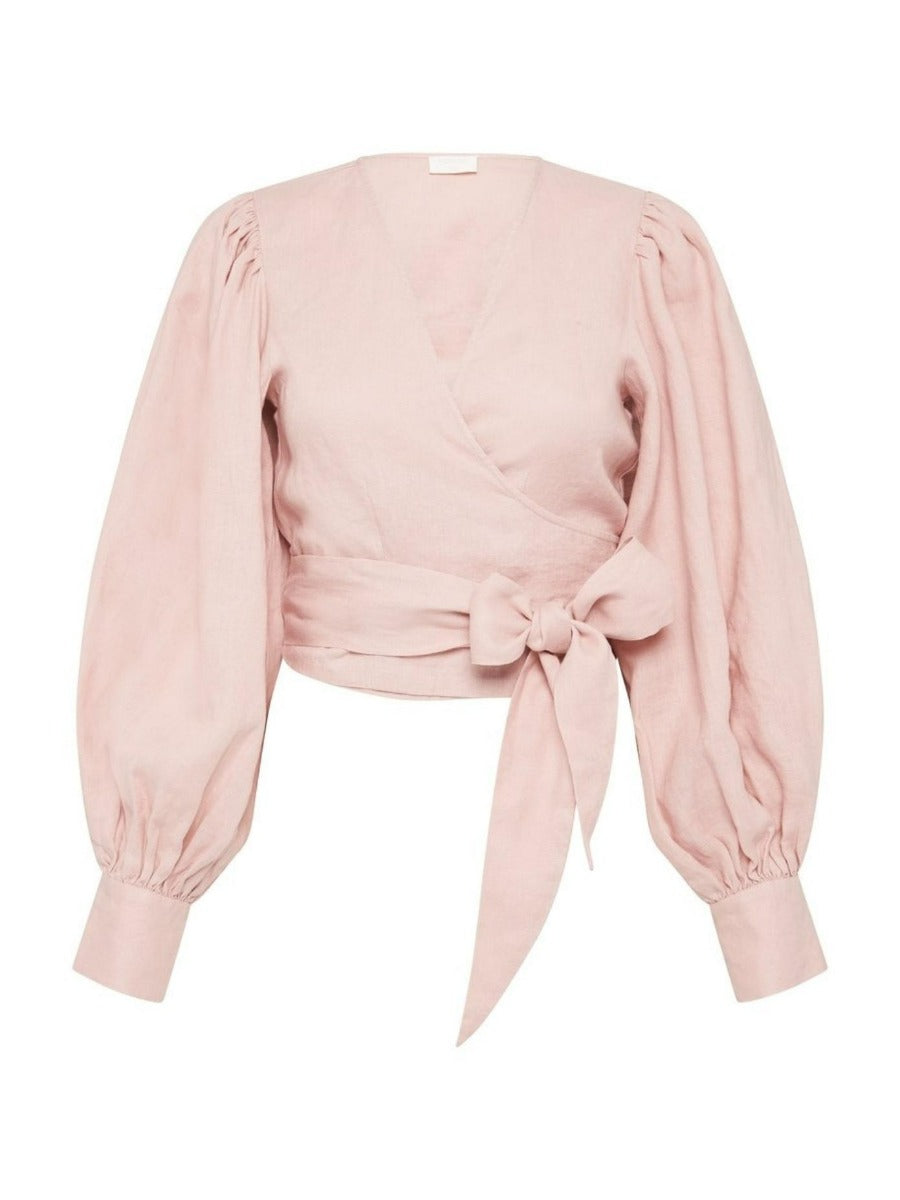 HENSLEY TOP - SILVER PINK