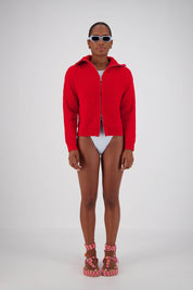 Atrani Cardigan Red