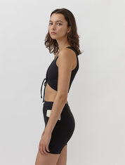 Reverie Ruched Crop Tank