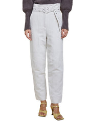 NADUA TROUSERS ECRU