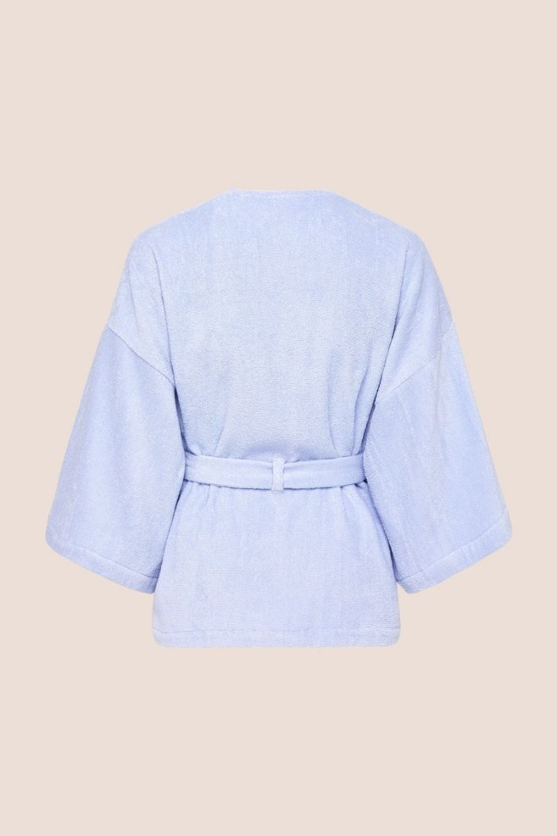 IL PAREO KIMONO CORNFLOWER