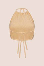 IL PASO HALTER TOP ALMOND