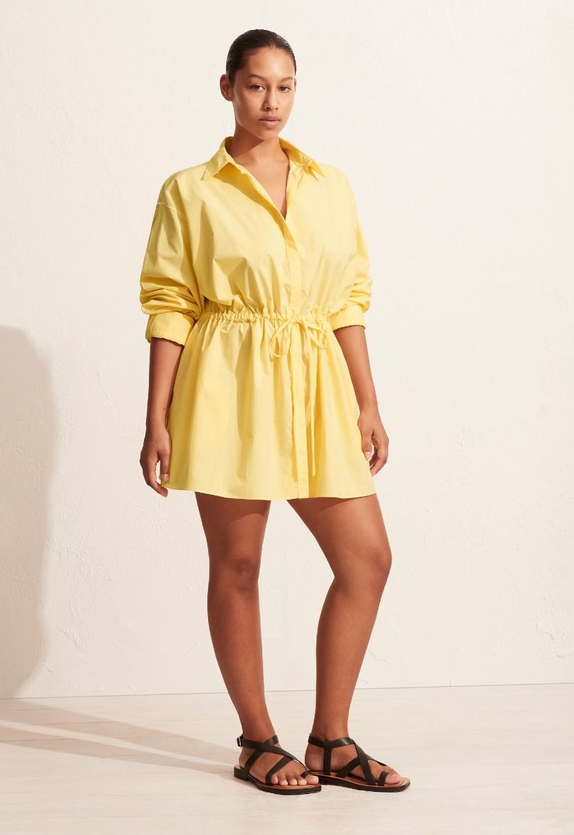 Relaxed Beach Tunic Lemon