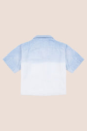 Terry Shirt - Blue Ombre