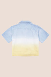 Terry Shirt - Blue/Sunflower Ombre