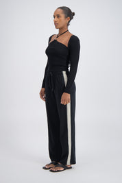 Salina Top Black