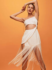 Savannah Morrow Shorts Shivani Dress Savannah Morrow Shivani Dress Ivory