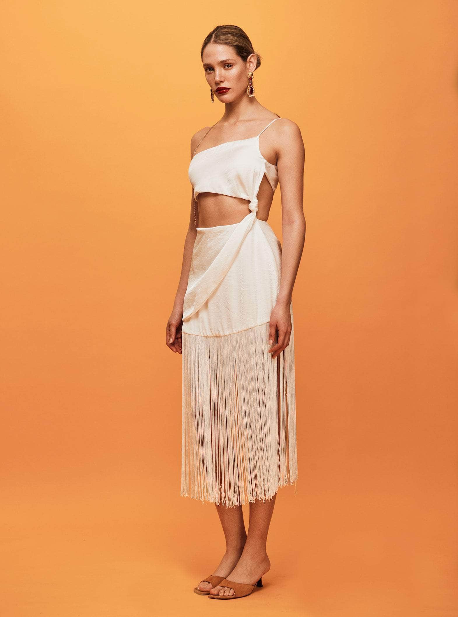 Savannah Morrow Shorts Shivani Dress Savannah Morrow Shivani Dress Ivory