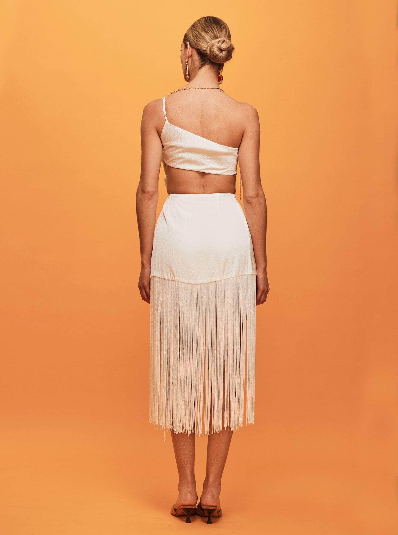 Savannah Morrow Shorts Shivani Dress Savannah Morrow Shivani Dress Ivory