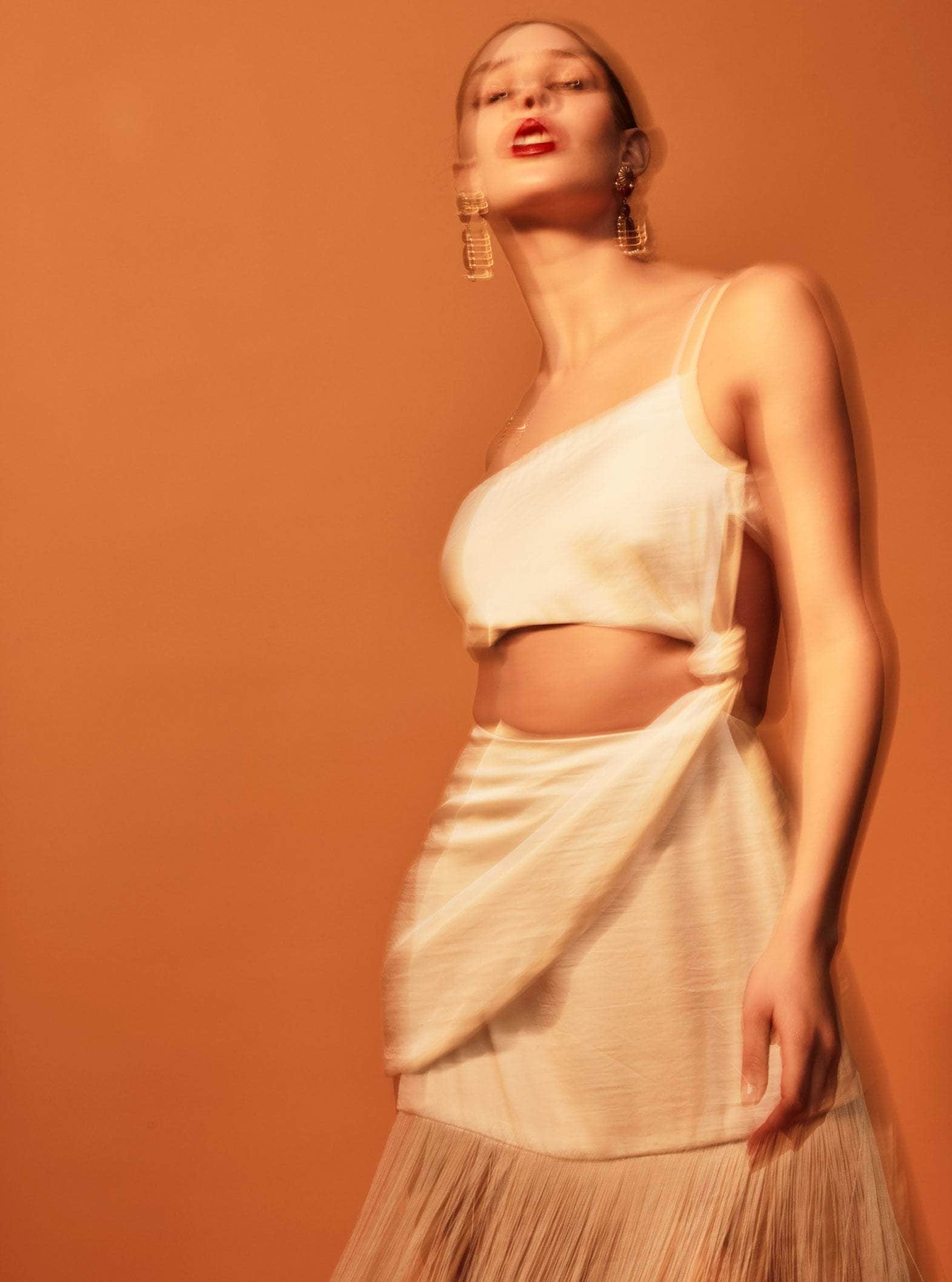 Savannah Morrow Shorts Shivani Dress Savannah Morrow Shivani Dress Ivory