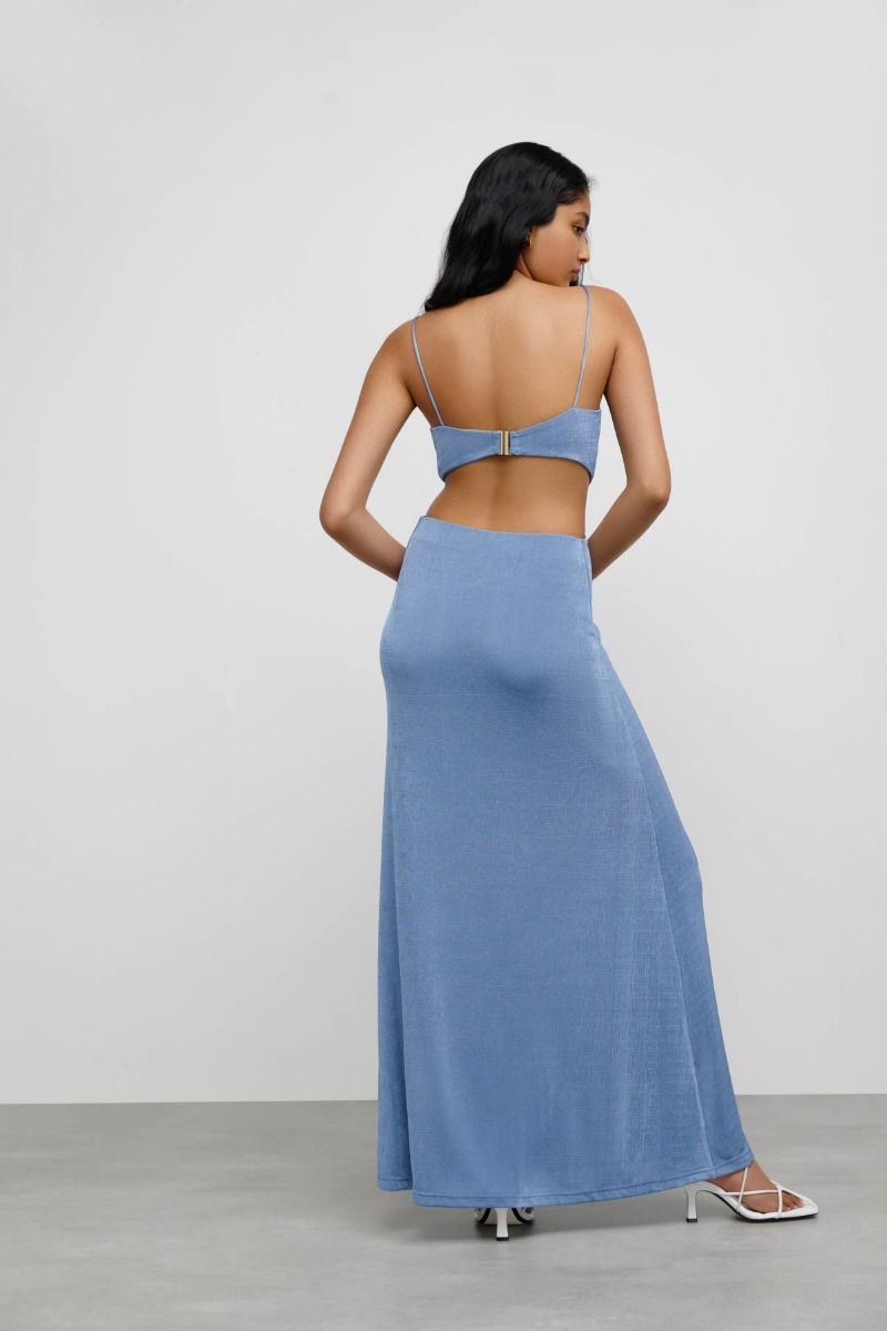 Yara Midi Dress Sky Blue