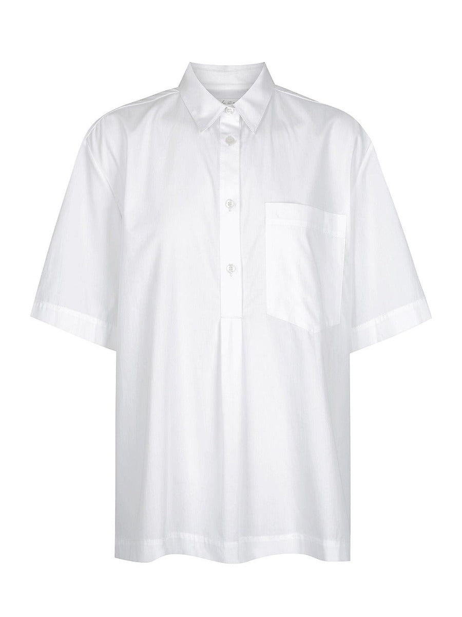 Short Sleeve Pocket Shirt White