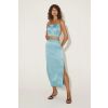 Serpentine Dress Cornflower