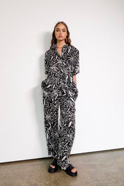 Monterey Pant Black Botanic
