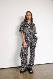 Monterey Pant Black Botanic