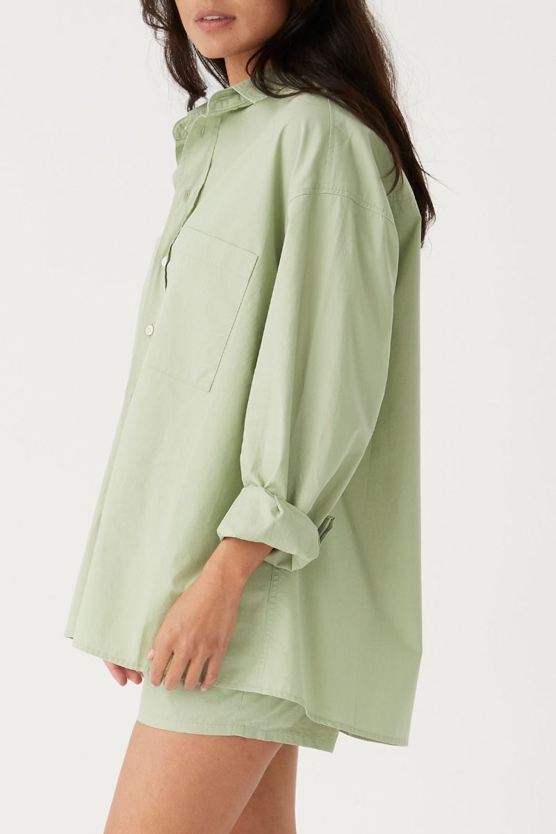 Dylan Long Sleeve Shirt - Sage