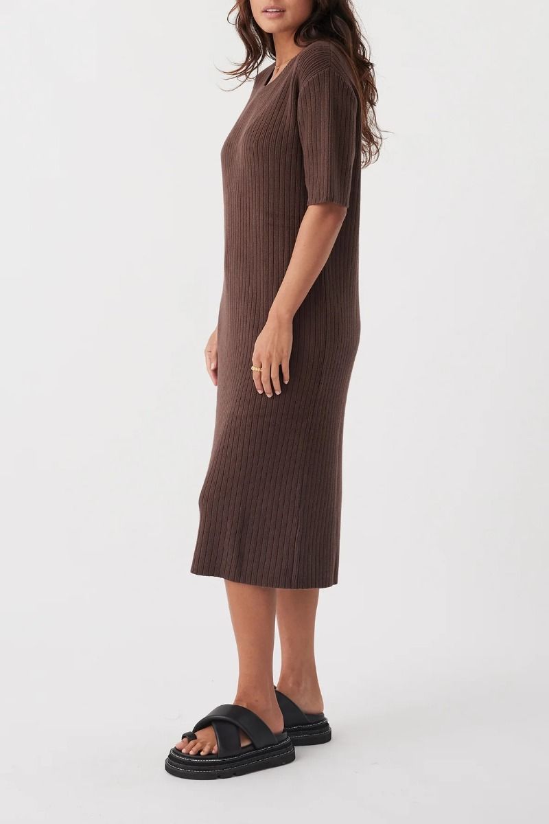 Adaline Dress - Chocolate