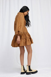 Theodora Dress Toffee