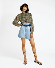 CLEMANCE BLOUSE FESTIVE SUMMER PAISLEY