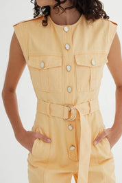 Monty Pantsuit Apricot