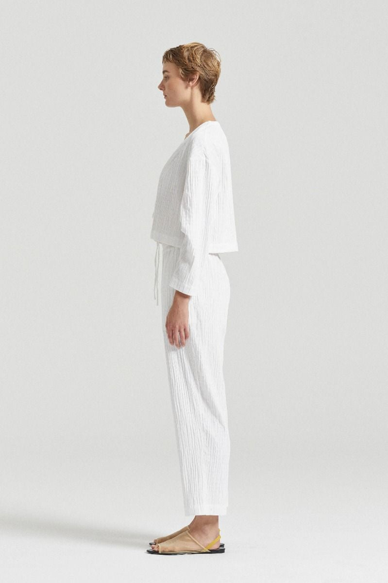 The Suki Pants White