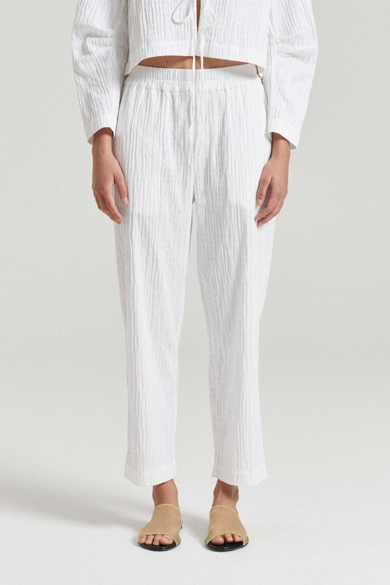 The Suki Pants White