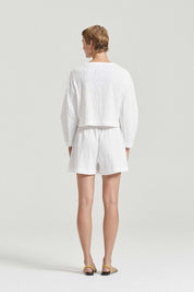 The Suki Shorts White