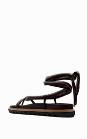 Tubular Wrap Flat | Chocolate