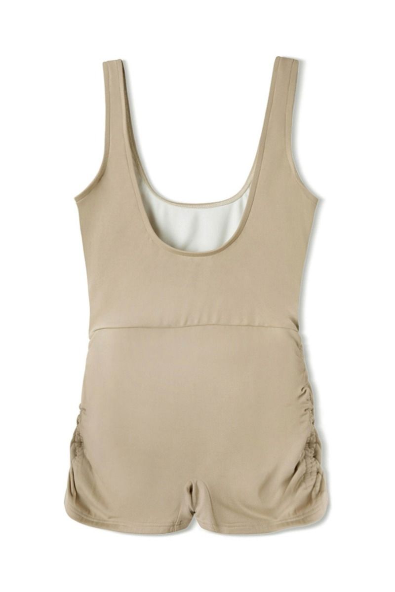 Aloe Ruched Short One Piece Aloe