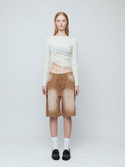 Nadine Knit L/S Top - Ivory