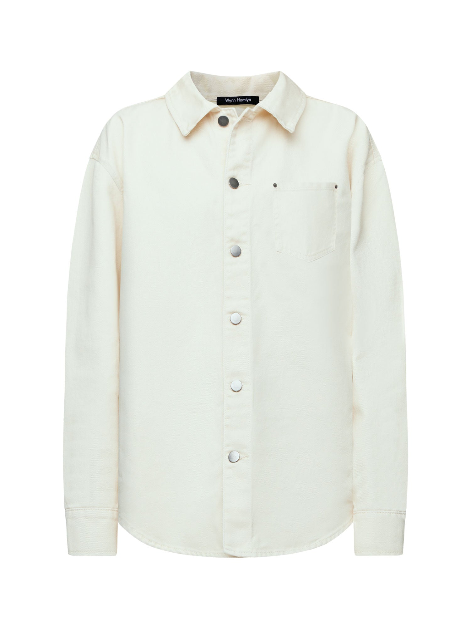 Womens Denim Shirt - Ivory