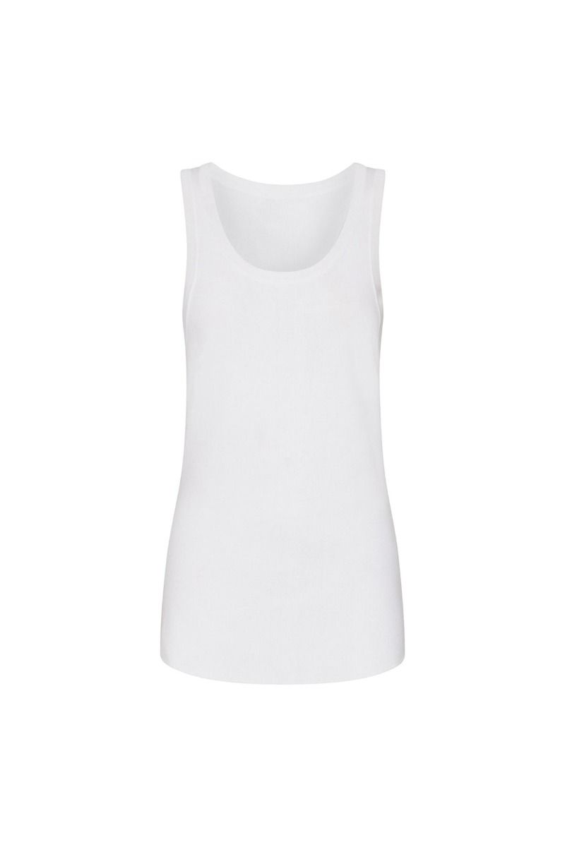 Wayfarer Knit Tank White