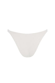 Cord Towelling Curve String Brief - Ivory