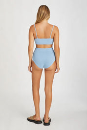 Cool Blue Knitted Waisted Brief