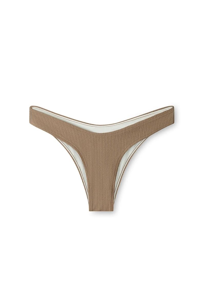 Cocoa Crinkle Curve Brief Cocoa