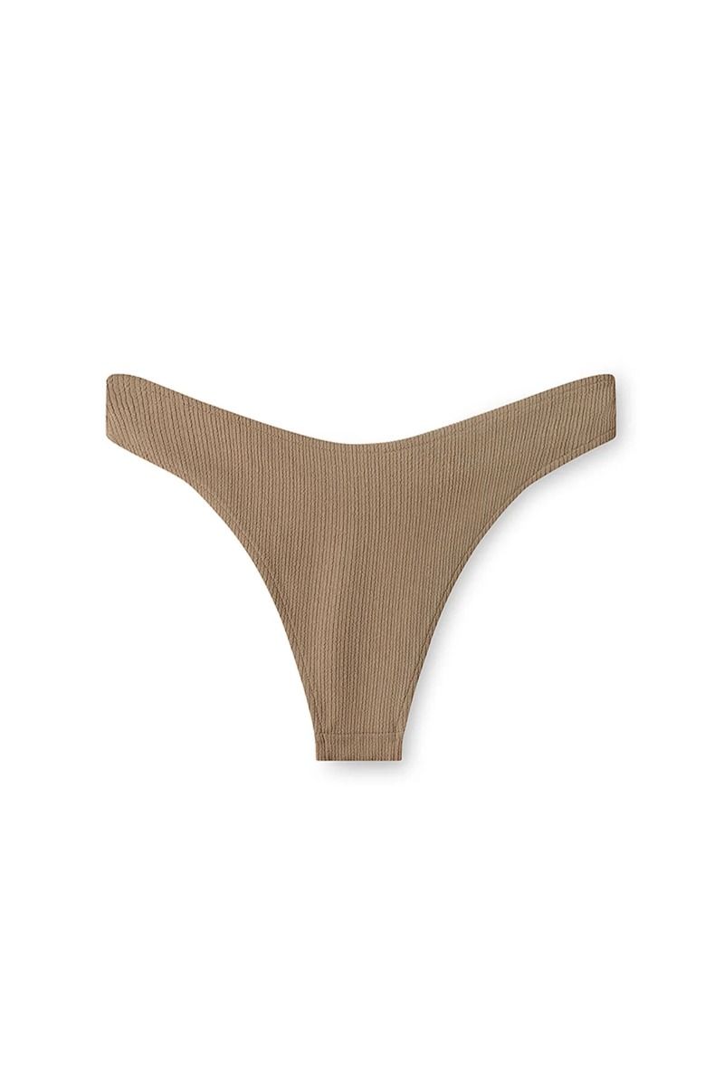 Cocoa Crinkle Curve Brief Cocoa