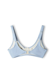 Cool Blue Towelling Bra Cup Cool Blue